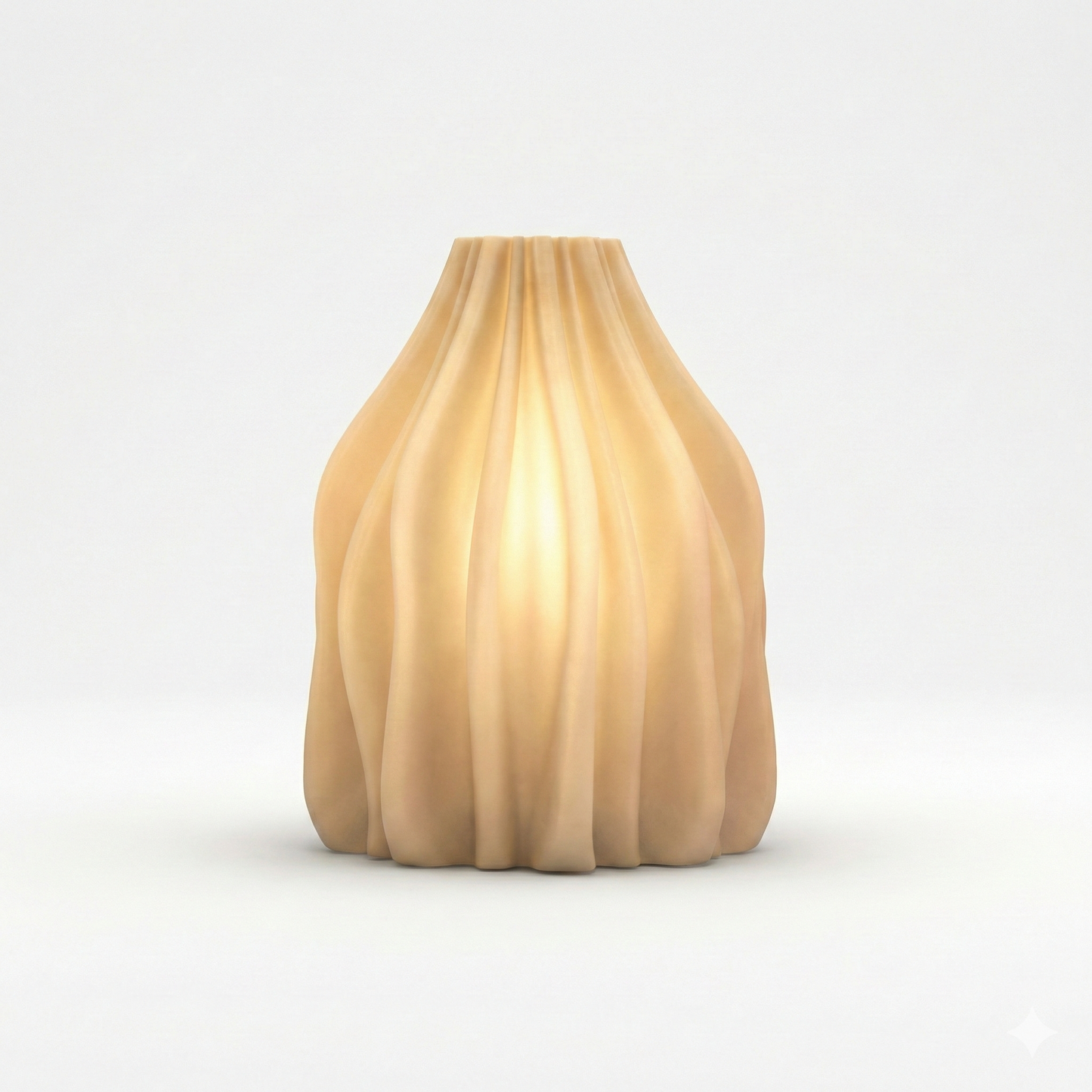 Bloom Lamp - Sand Finish 20x15 cm