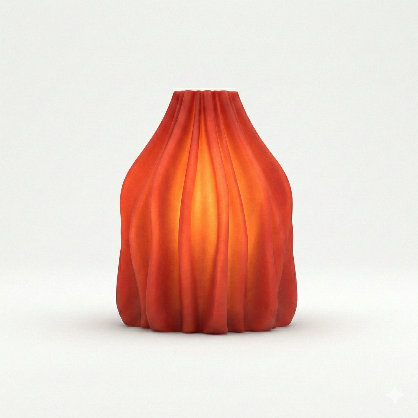 Bloom Lamp - Amber Finish 20x15 cm