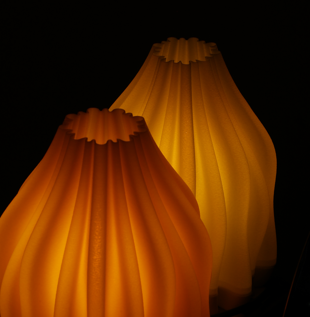 Bloom Lamp - Snow Finish